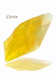 Bild: Edelsteinseife  Citrin 