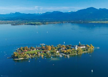 Luftaufnahme Fraueninsel