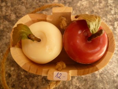 Seifen in einem Holzschafferl