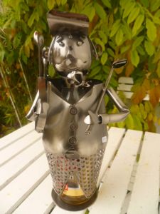 Flaschenhalter Golfer